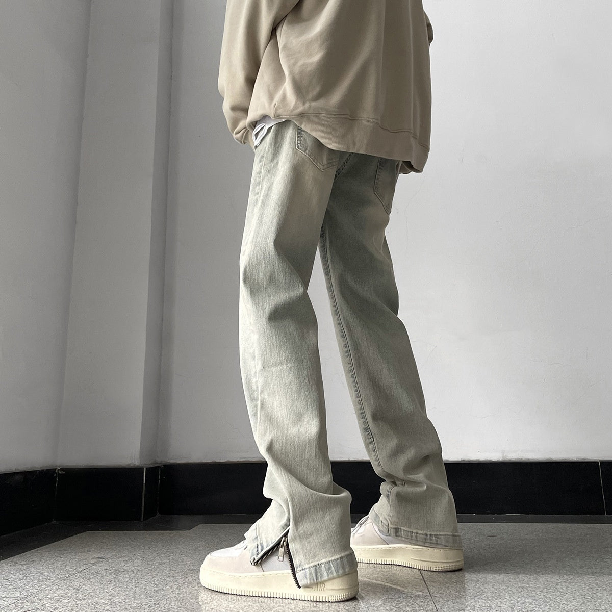 Retro Straight Leg Pants