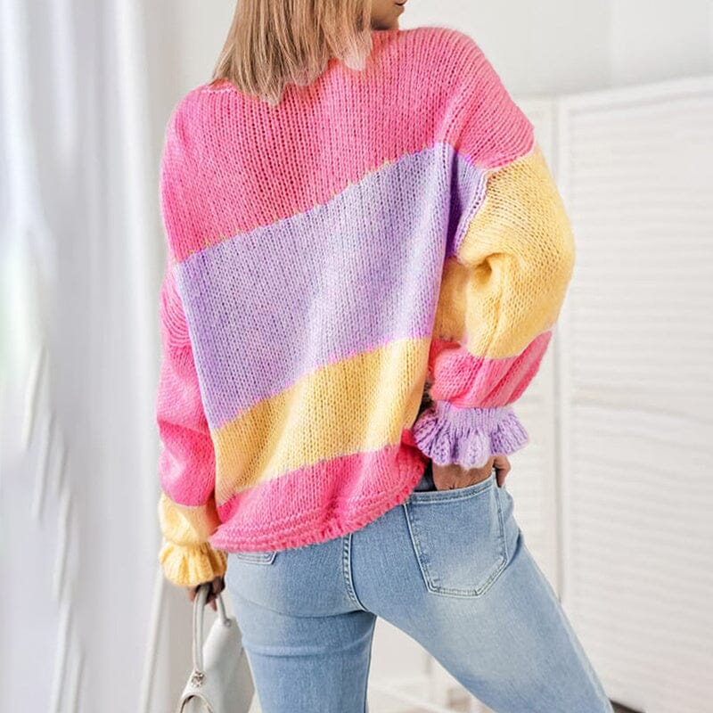 Knit Cardigan Sweater Outerwear & Jackets Lomiraq