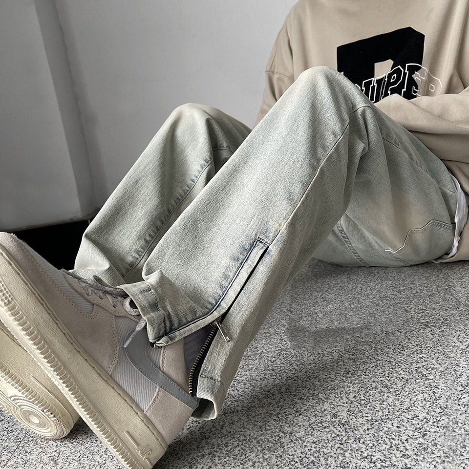 Retro Straight Leg Pants