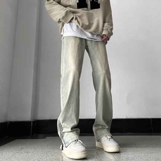 Retro Straight Leg Pants