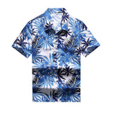 Loose Men's Beach Hawaii Printed Shirt