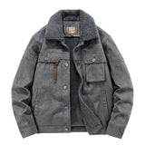 Autumn And Winter Men's Deerskin Jacket