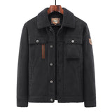 Autumn And Winter Men's Deerskin Jacket